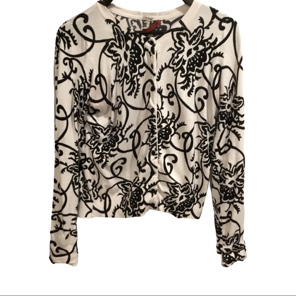 Red Brand Floral Cardigan Size M/L - Picture 1 of 5